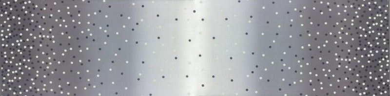 Graphite Grey - 108" wide Ombre Confetti - Half Yard - 11176-13