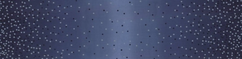 Indigo - 108" wide Ombre Confetti - Half Yard - 11176-225