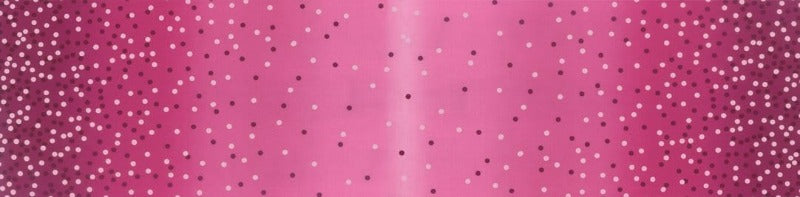 Magenta - 108" wide Ombre Confetti - Half Yard - 11176-201