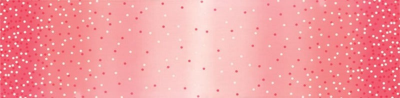 Popsicle Pink - 108" wide Ombre Confetti - Half Yard - 11176-226