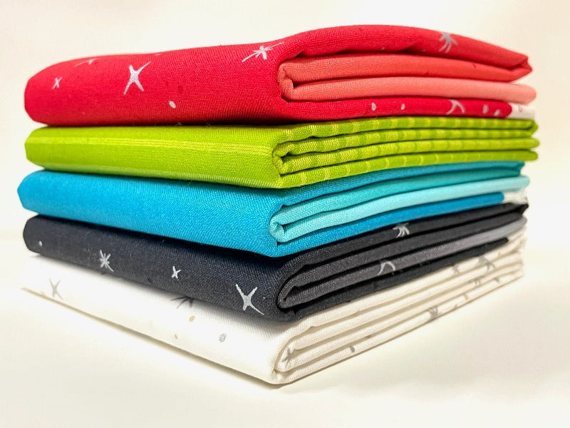 Toy Wagon Quilt Block - Fabric Kit