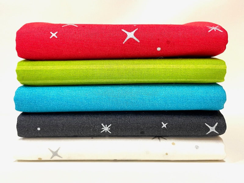 Toy Wagon Quilt Block - Fabric Kit