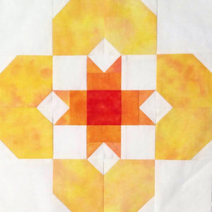 Yellow-Orange - Hand Dyed Fabric Precuts