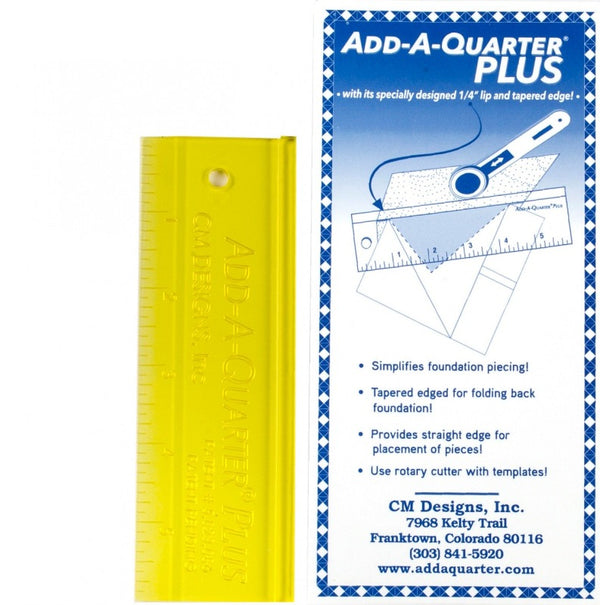 Add A-Quarter Ruler – Sew Much Moore
