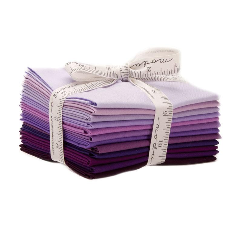 Purple - Bella Solids Fat Quarter Bundle