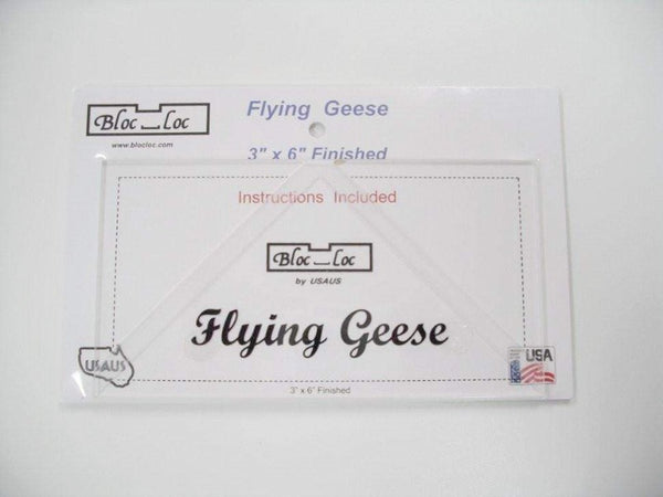 thumbnail image 2 of Bloc Loc Flying Geese Ruler Set #4 2 of 9