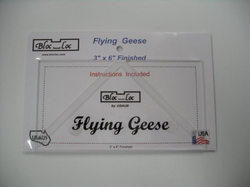 Bloc_Loc Flying Geese Square Up Ruler Set