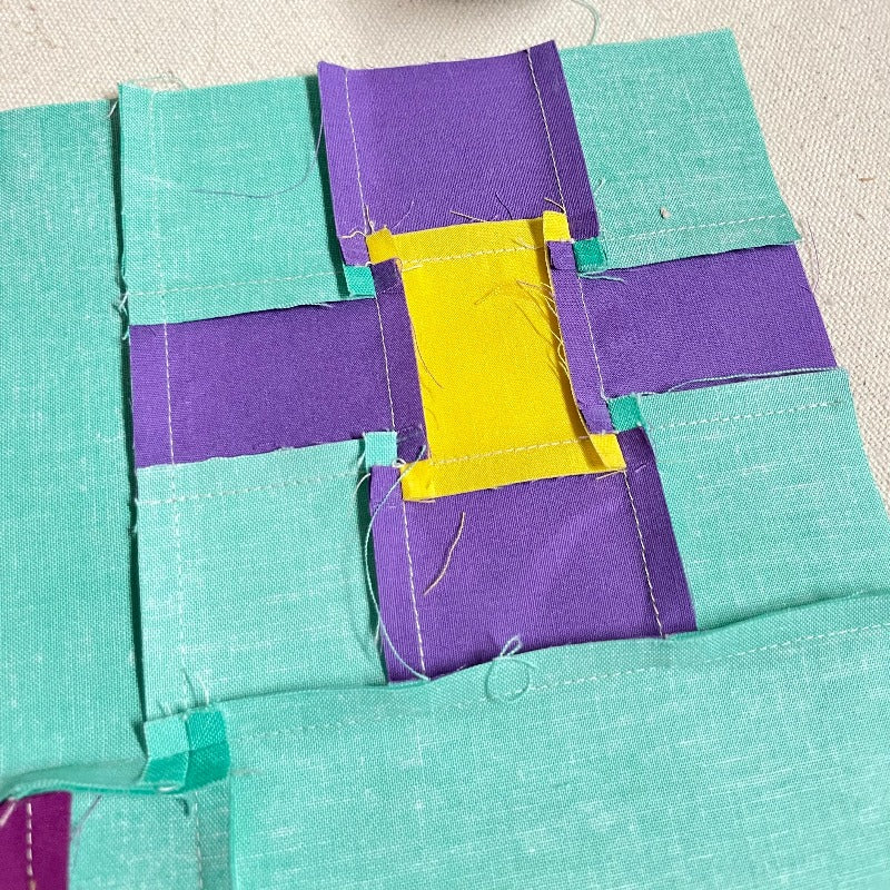 Blooming Meadow Quilt Block by Cristy Fincher - PDF