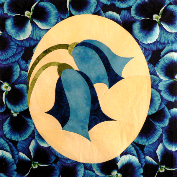 Blue Bells In My Garden