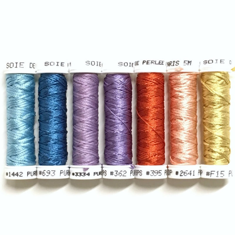  Coume 57 Skeins Metallic Embroidery Floss 499 Yards 19