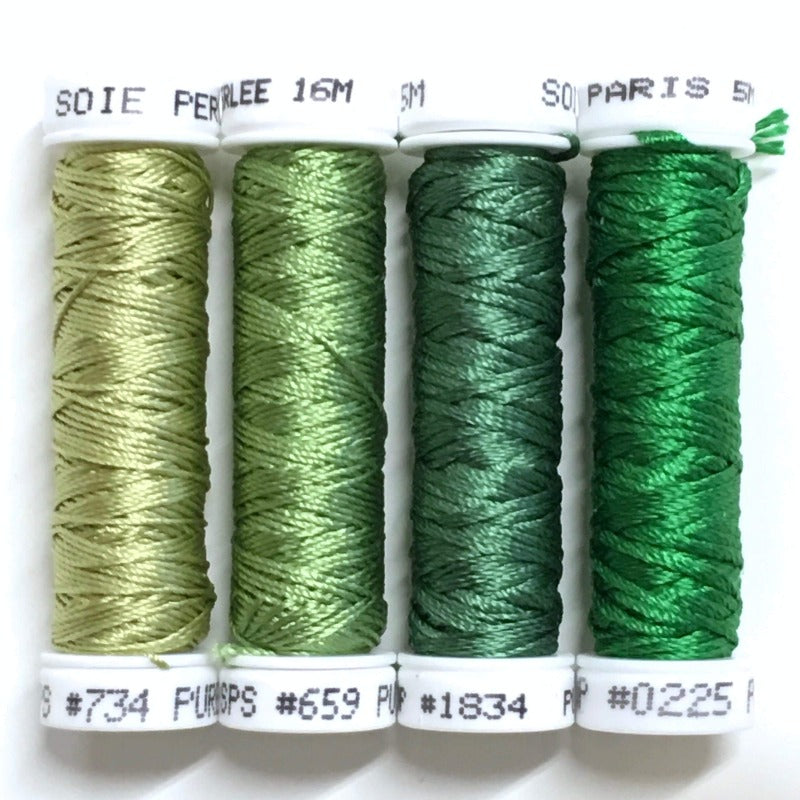 Blue Poppies - Leaf Thread Collection