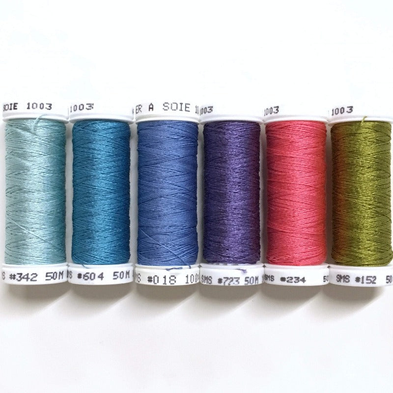 Blue Poppies - Soie 100/3 Thread Collection