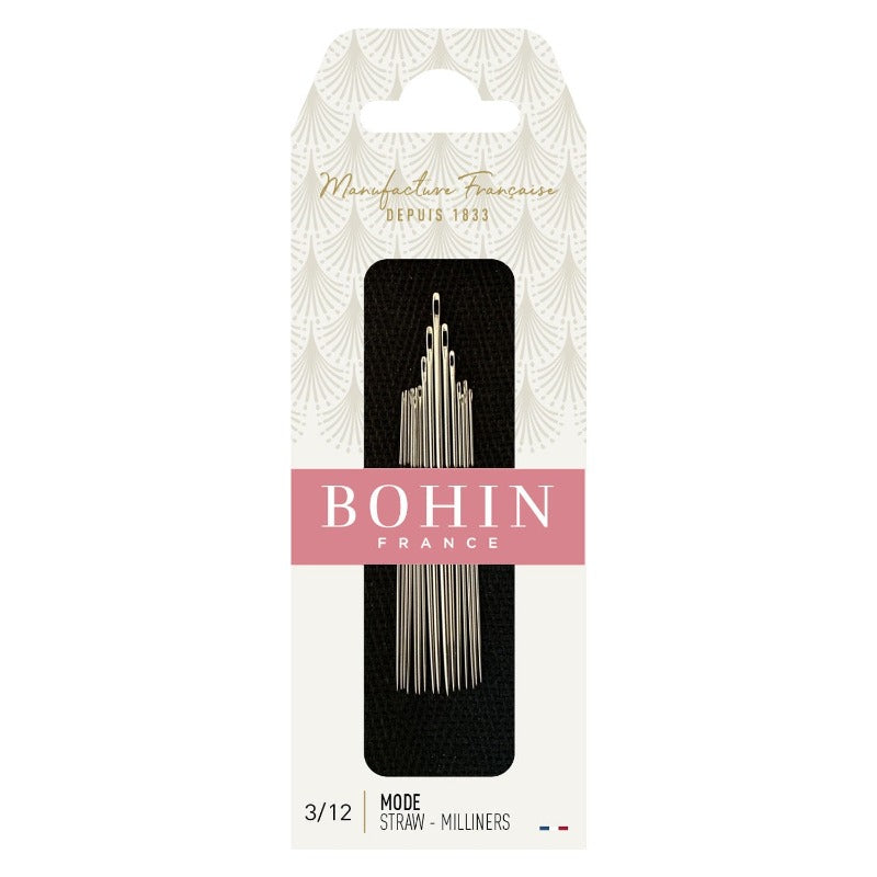 Bohin Milliners Needles - asst 3/12