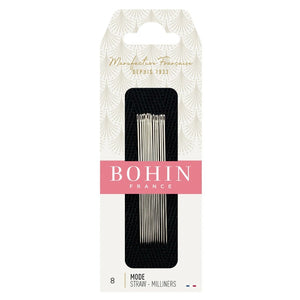 Bohin Milliners Needles - size 8