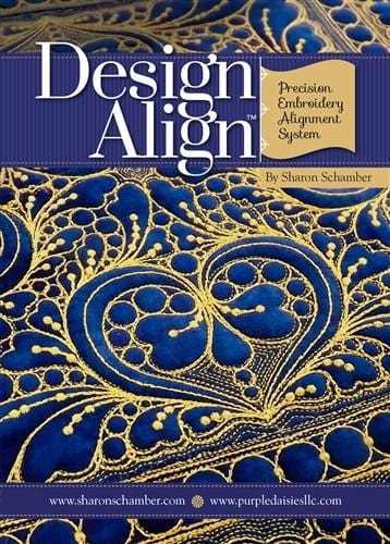 Design Align - Purple Daisies Quilting