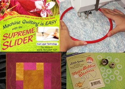 Beginning Domestic Free Motion Quilting Set