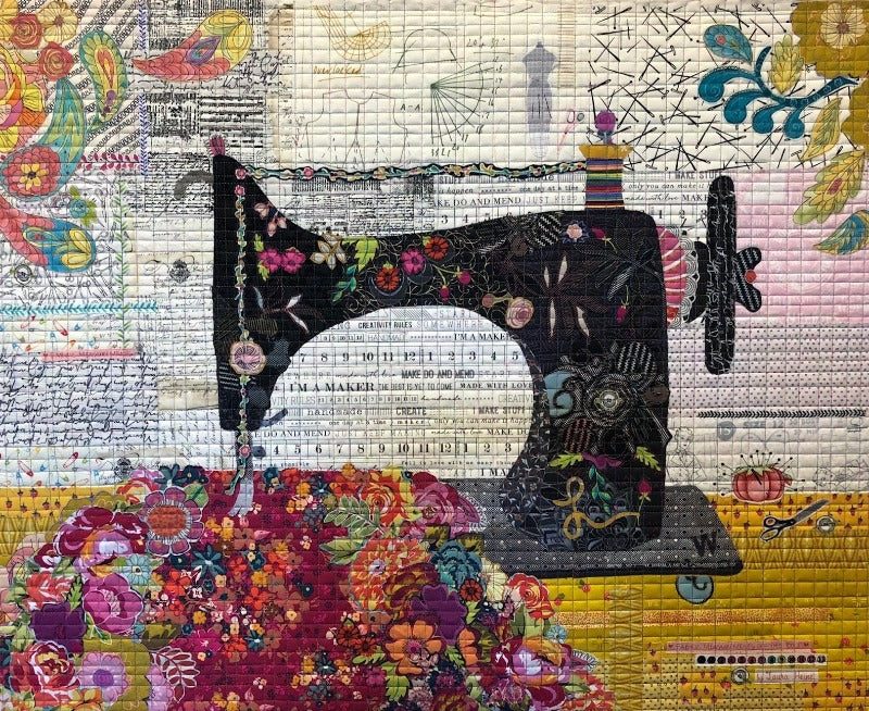 Featherweight Collage Pattern