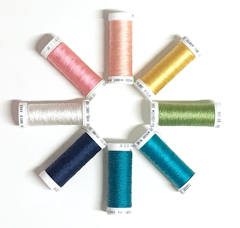 The Gardens - 2019 BOM Piecing Thread Set