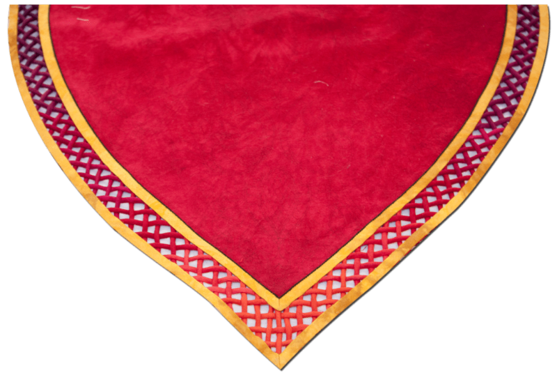 Inset Lattice: Decorative Cording