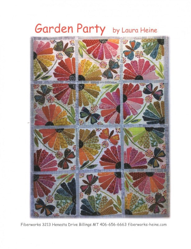 Garden Party - Applique Quilt Pattern