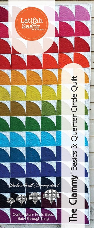 PRE ORDER - Clammy Basics 3: Quarter Circle Quilt PRE ORDER - Clammy Basics 3: Quarter Circle Quilt