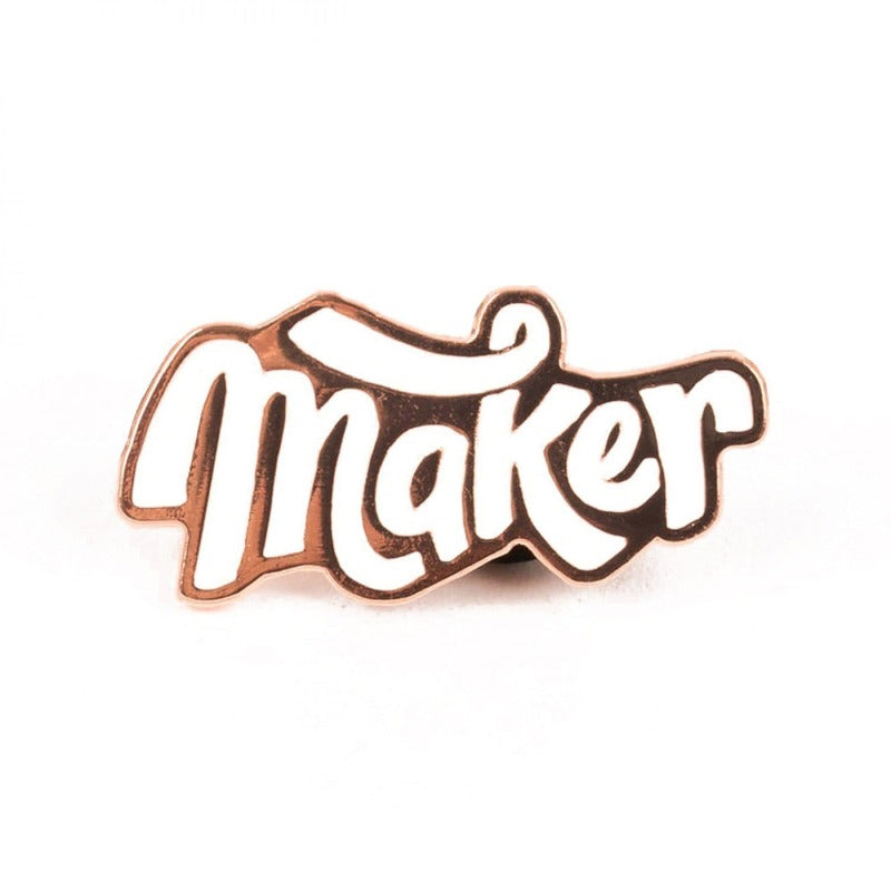 Maker Enamel Pin