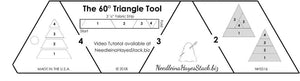 60˚ Triangle Tool by Needle in a Hayestack