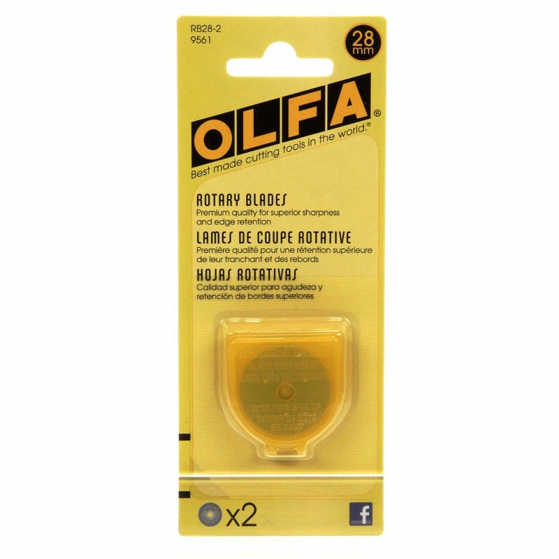OLFA 28mm Rotary Blade Refill - 2