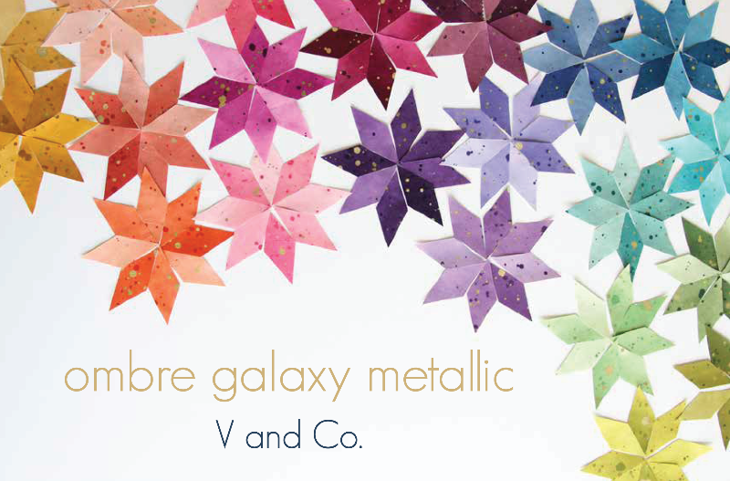 V & Co. Ombre Galaxy - NEW! Fat Eighth Bundle