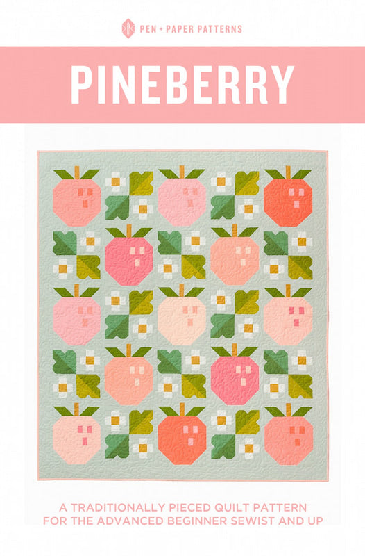Pineberry by Pen + Paper Patterns Quilt Kit