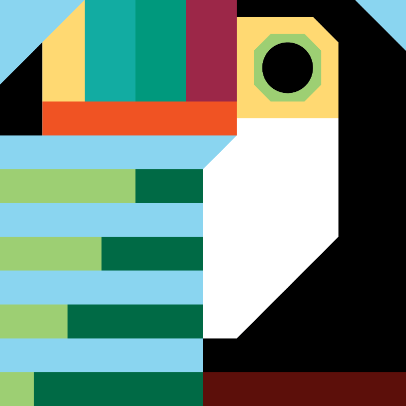 Yes Toucan! Quilt Block - PDF