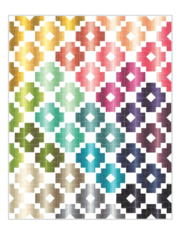 Ombre Gems by Quilty Love