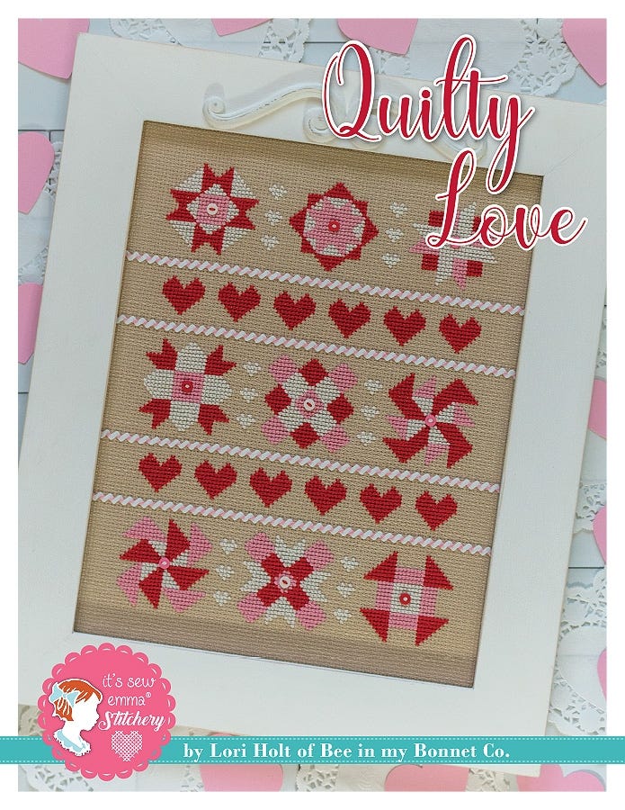Quilty Love - Cross Stitch Pattern