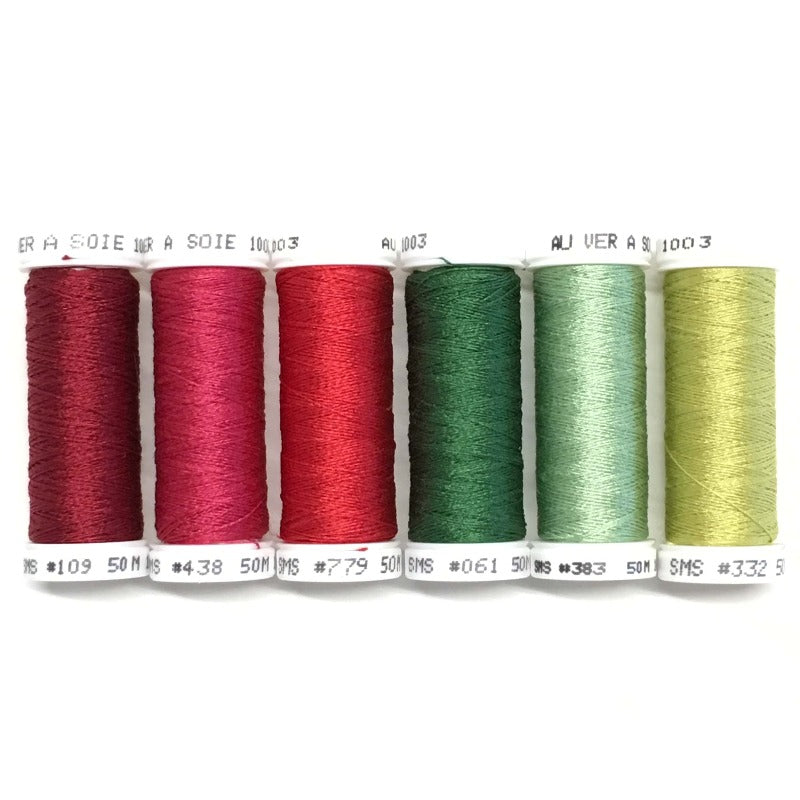 Red Tulips - Soie 100/3 Thread Collection