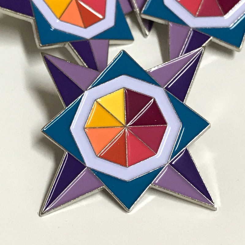 Stellar Stars - Grand Finale Enamel Pin