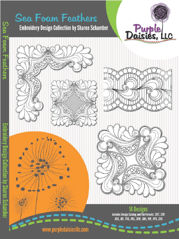 Sea Foam Feathers Collection