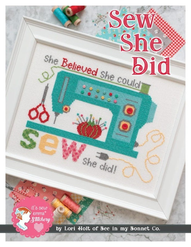 Sew She Did - Cross Stitch Pattern