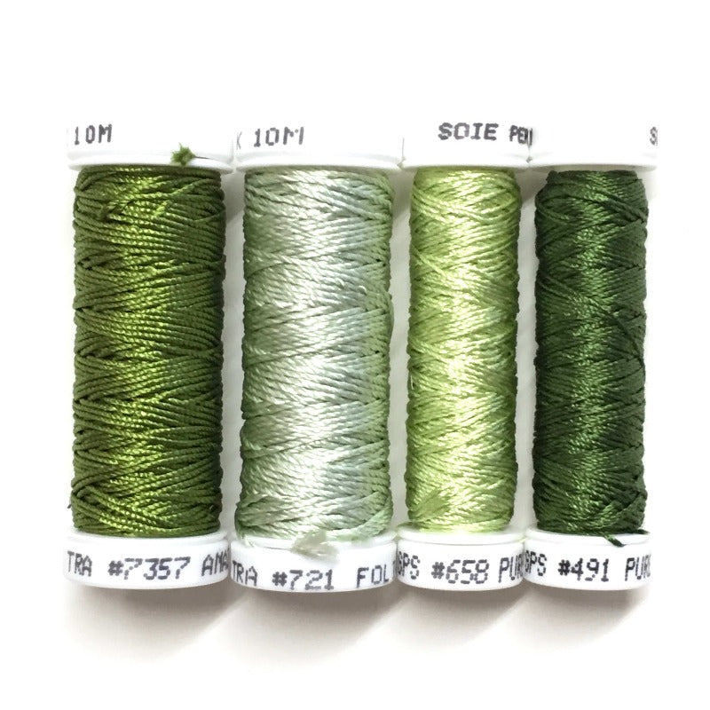 Sterling Roses - Leaf Thread Collection
