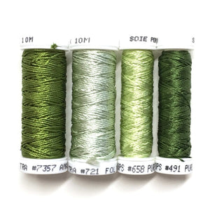 Lime Green Thread Spool, Art Silk Thread, Hand and Machine Embroidery  Thread, Art Silk Embroidery Thread, Indian Silk Thread -  Israel