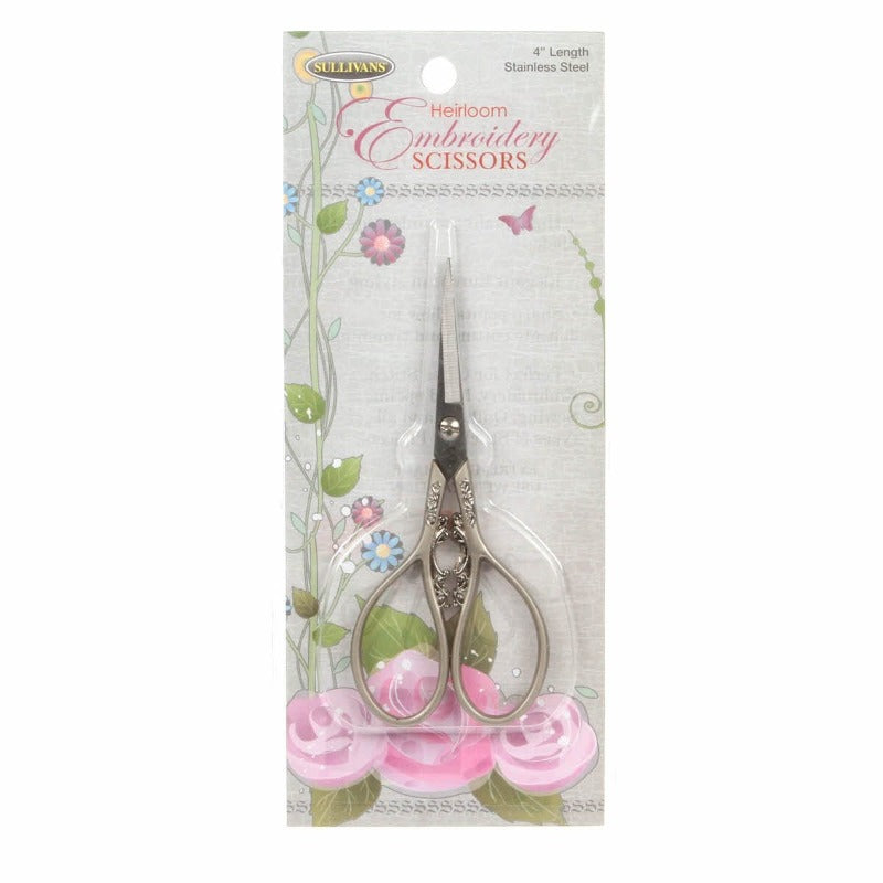 Desert Flower Embroidery Scissors