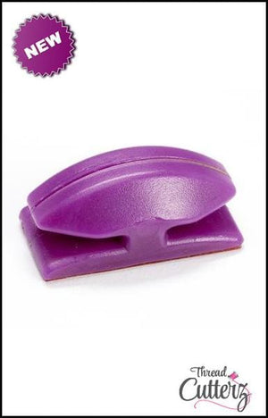 Thread Cutterz - Flat Mount - Purple Daisies Quilting