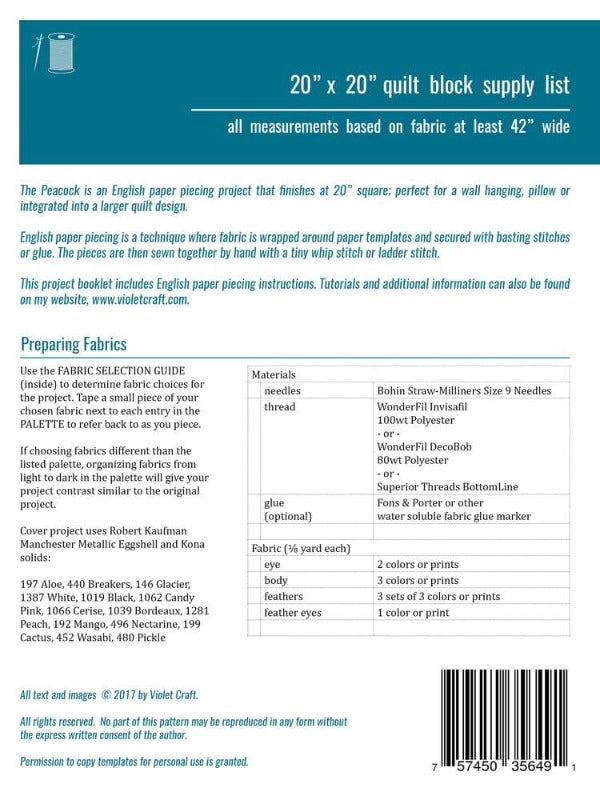 the Peacock - an EPP Project