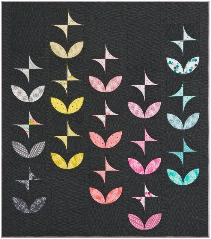 Orange Peels + Pinwheels Quilt Pattern