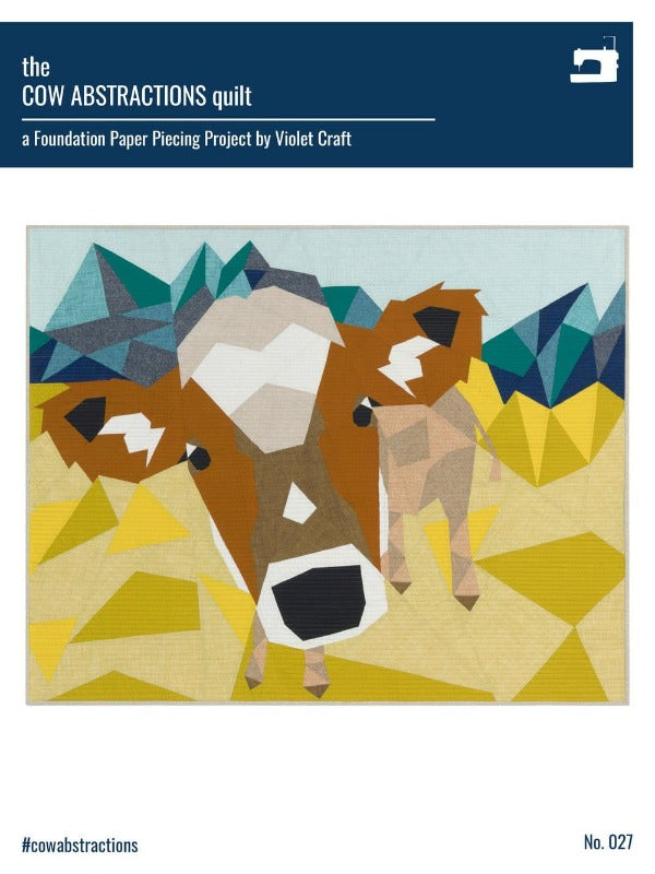 The Cow Abstractions Quilt Pattern