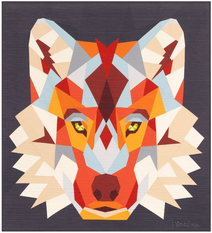 Wolf Abstractions Quilt Pattern