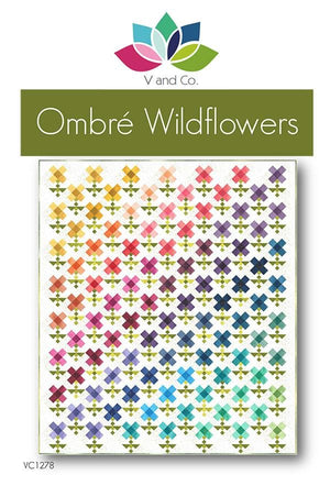 Ombre Wildflowers - by V & Co. - Pattern/Kit