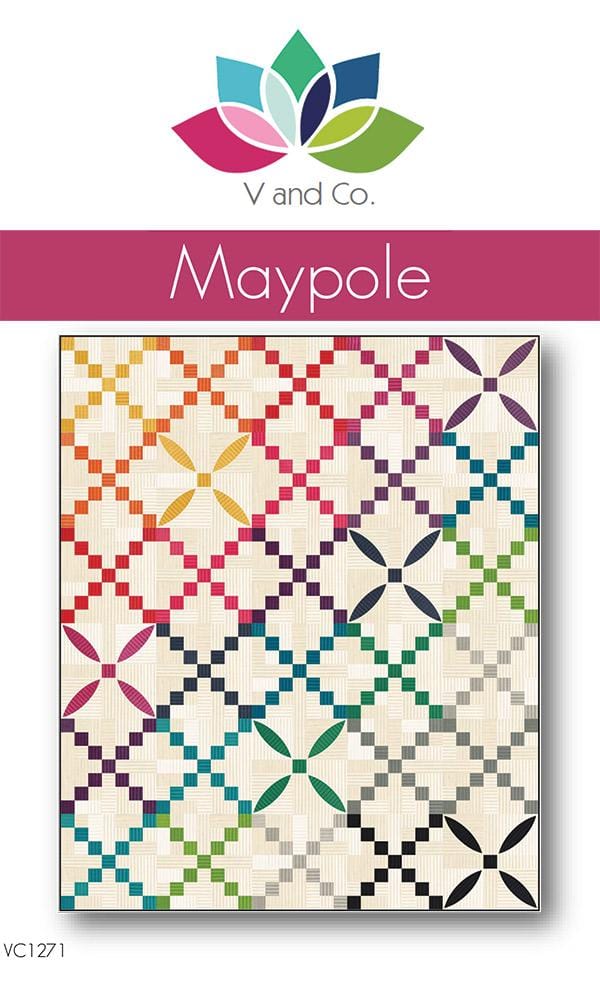 Maypole by V & Co. - Purple Daisies Quilting