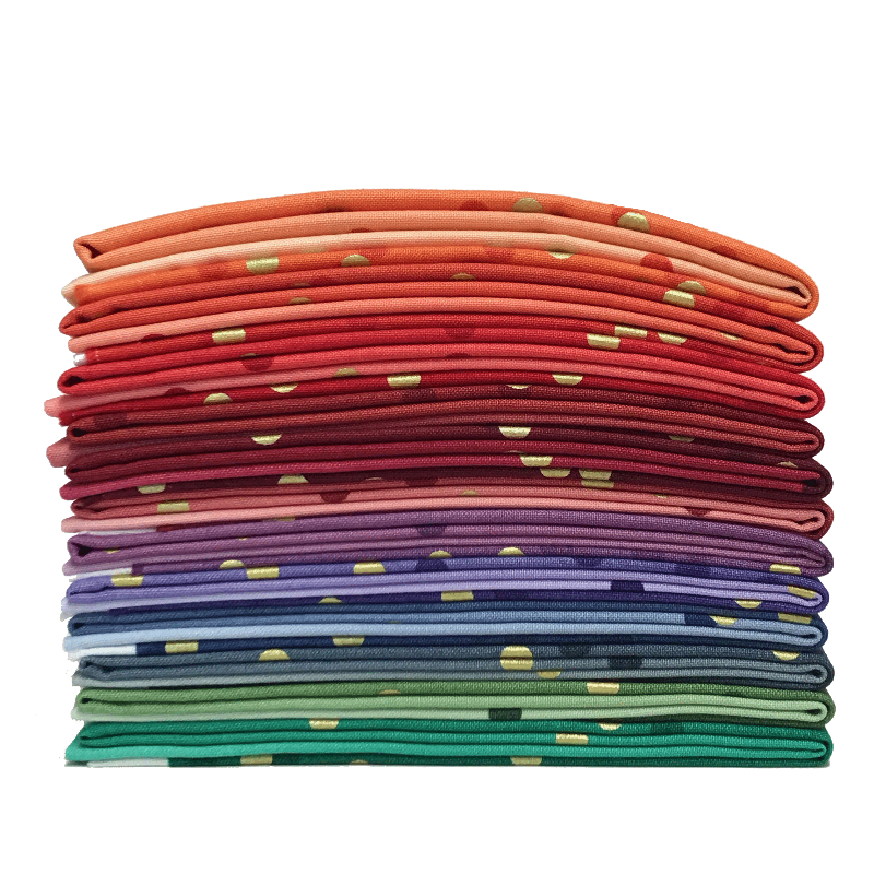 V & Co. Ombre Confetti - 12 New Colors - Fat Quarter Bundle