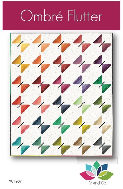 Ombre Flutter - by V & Co. - Pattern/Kit