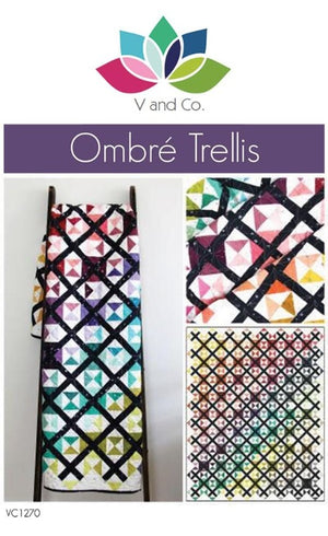 Ombre Trellis - by V & Co. - Pattern/Kit